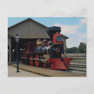 Central Pacific, 4-4-0 Postcard