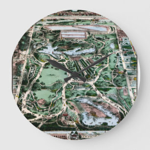 CENTRAL PARK, 1860 LARGE CLOCK