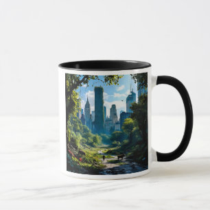 Central Park, a green paradise in the heart of the Mug