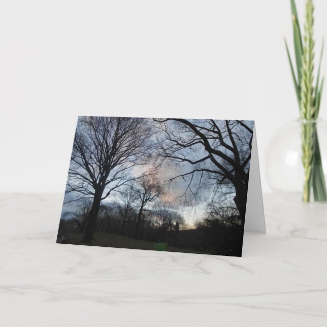 Central Park B Card (Front)