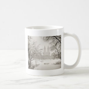 Central Park - Beautiful Winter Snow Coffee Mug