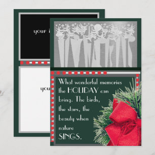 Central Park Flat 5x7 Holiday Card