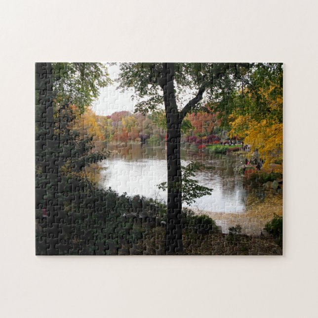 Central Park in Fall Jigsaw Puzzle (Horizontal)