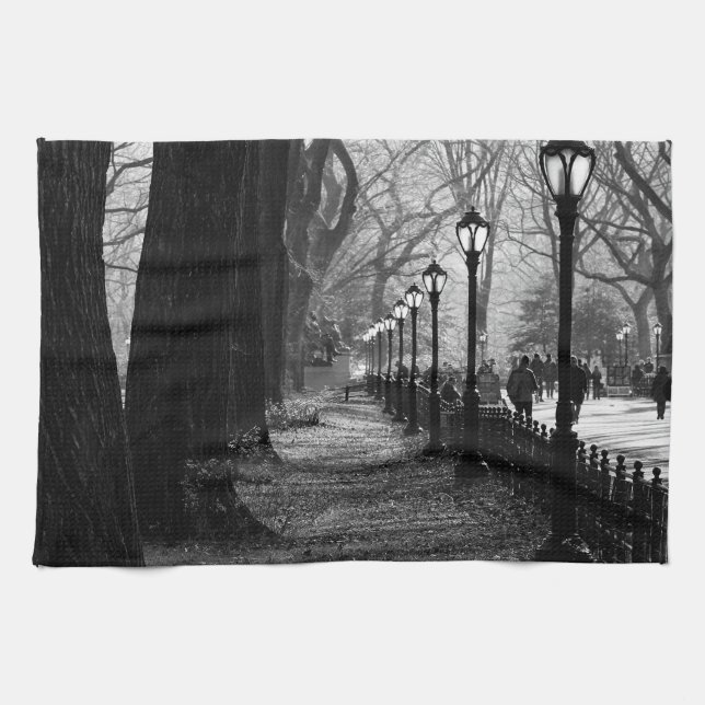 Central Park in New York City Tea Towel (Horizontal)
