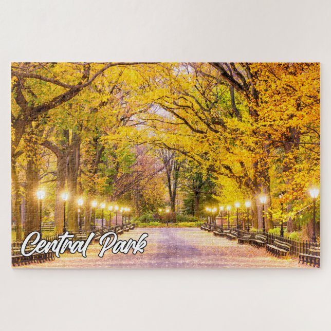 Central Park, Manhattan, New York, USA Jigsaw Puzzle (Horizontal)