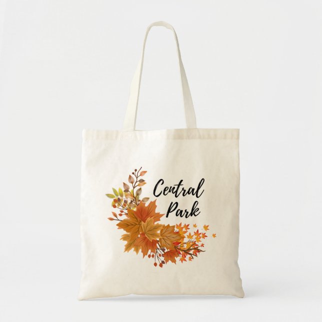 Central Park Neighbourhood, New York City  Tote Bag (Front)
