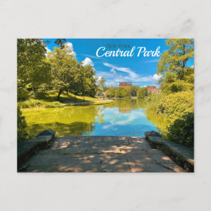 Central Park, New York City Postcard
