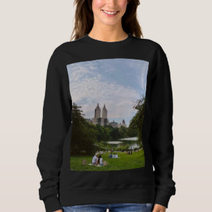 Central Park New York City Skyline & Lake Scenic Sweatshirt
