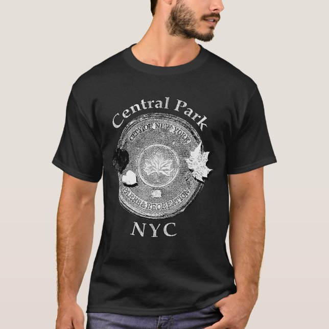 Central Park New York City T-Shirt (Front)