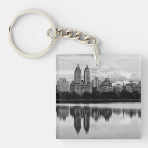 Central Park, NYC Skyline Key Ring