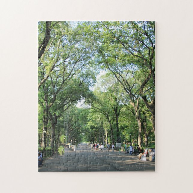 Central Park: Poet's Walk in the Summer Jigsaw Puzzle (Vertical)