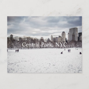 Central Park Postcard