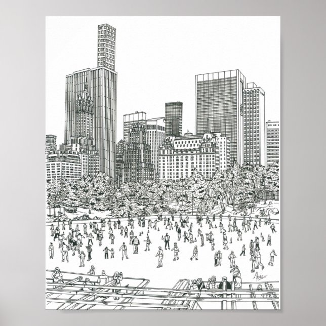 Central Park Poster (Front)