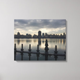 Central Park Reservoir New York City Sunrise NYC Canvas Print