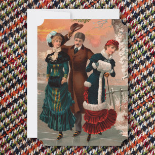 Central Park Skaters Invitation