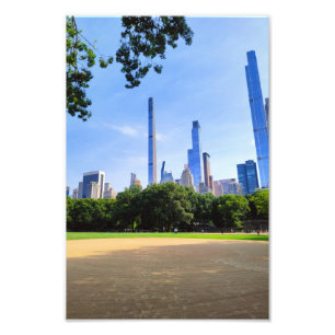 Central Park View – New York City Skyline Photogra Photo Print