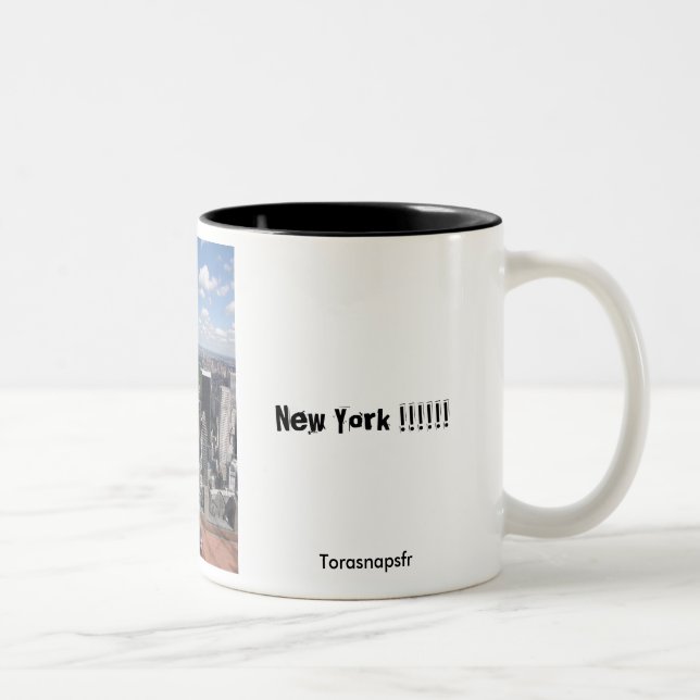 Central Park View Two-Tone Coffee Mug (Right)