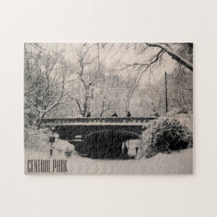 central park winter jigsaw puzzle