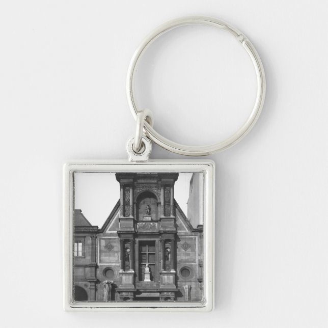 Central part of the main fa�ade key ring (Front)