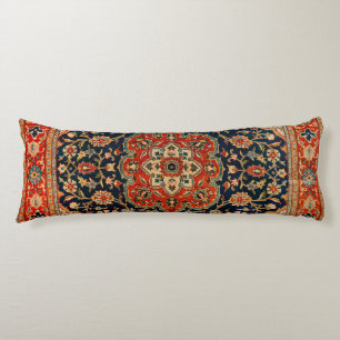 Central Persia Dark Blue Red Tan Body Cushion
