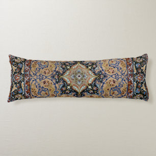 Central Persia Golden Yellow Blue  Body Cushion