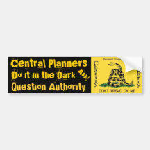 Central Planners do it in the Dark