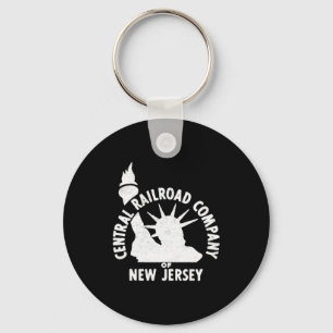 Central Railroad Of New Jersey  Key Ring