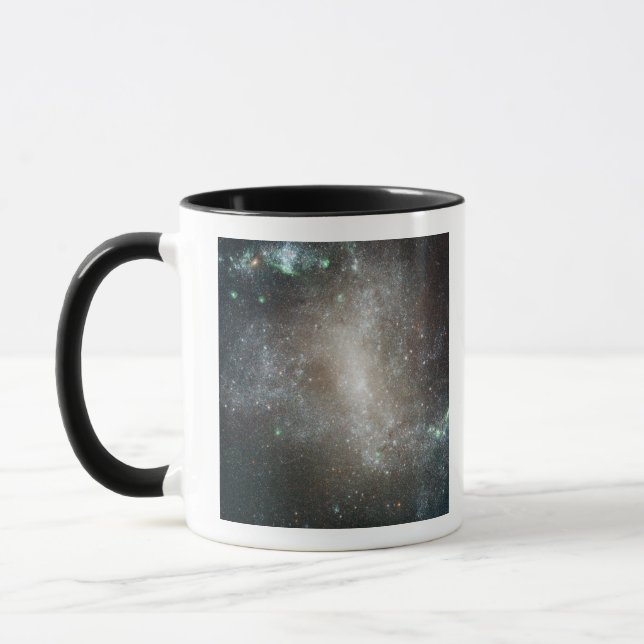 Central region of the barred spiral galaxy mug (Left)