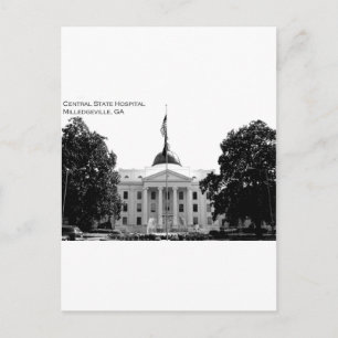 CENTRAL STATE HOSPITAL - MILLEDGEVILLE, GEORGIA POSTCARD