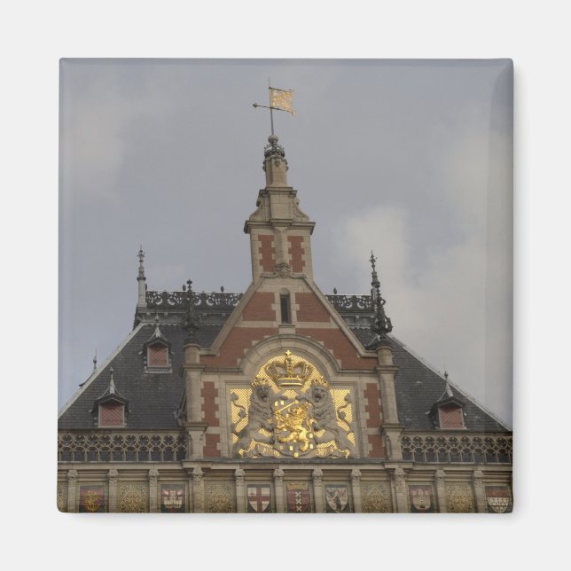 Central Station, Amsterdam Magnet (Front)