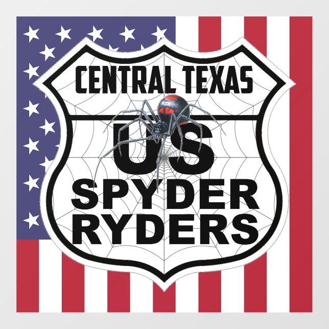 Central Texas Chapter - Decal Flag & Logo (Sheet)