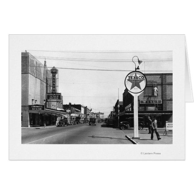 Centralia, WA Street Scene Town View Photograph (Front Horizontal)