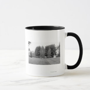 Centralia, WA Town View of City Park Photograph Mug