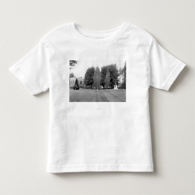 Centralia, WA Town View of City Park Photograph Toddler T-Shirt (Front)