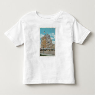 Centralia, WA - View of Hotel Lewis-Clark Toddler T-Shirt