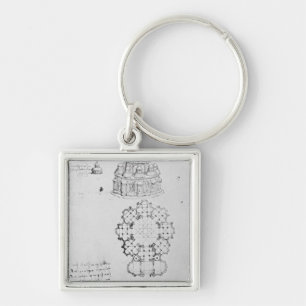 Centralised church, and maritime engineering key ring