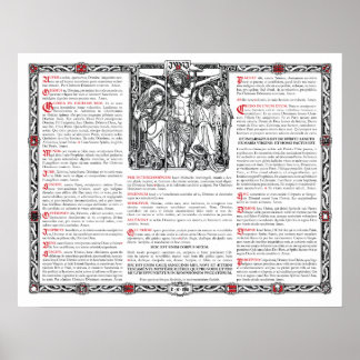 Centre Altar Card Poster