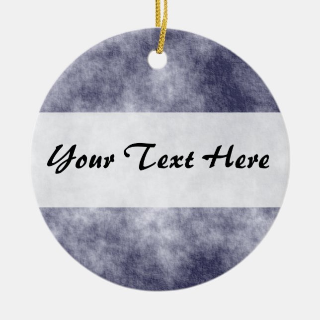 Centre Band 010 Ceramic Ornament (Front)