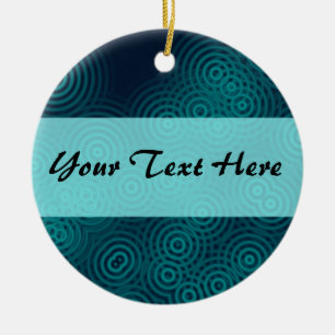 Centre Band 04 Ceramic Tree Decoration