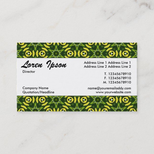 Centre Band 063 Business Card (Front)