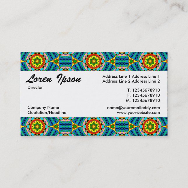 Centre Band 065 Business Card (Front)
