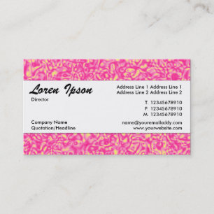Centre Band 087 Business Card