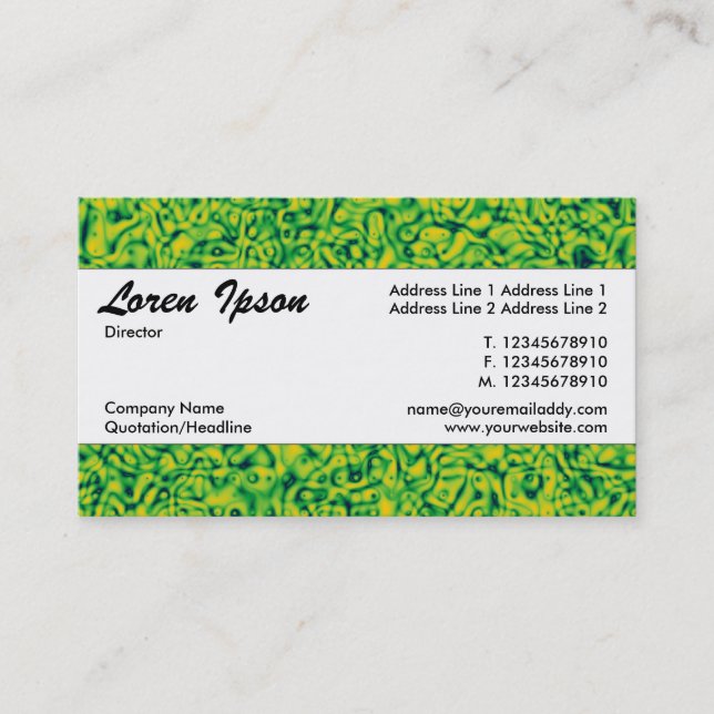 Centre Band 095 Business Card (Front)