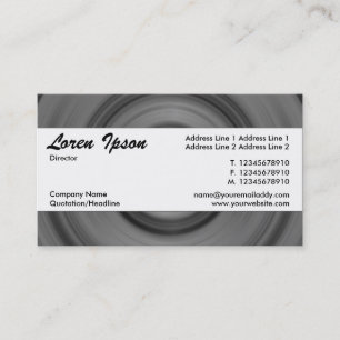 Centre Band 097 Business Card
