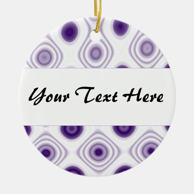 Centre Band 09 Ceramic Ornament (Front)