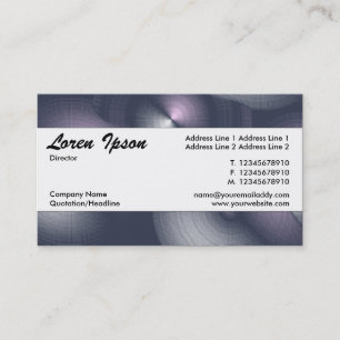 Centre Band 104 Business Card