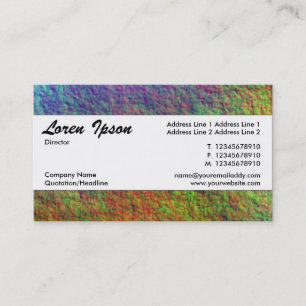 Centre Band 109 Business Card