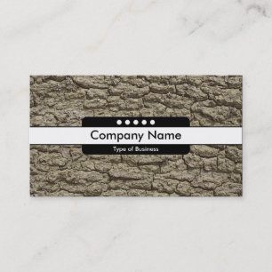 Centre Band 5 Spots - Bark 01 Business Card