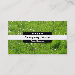 Centre Band 5 Spots - Dandelion Meadow 02 Business Card