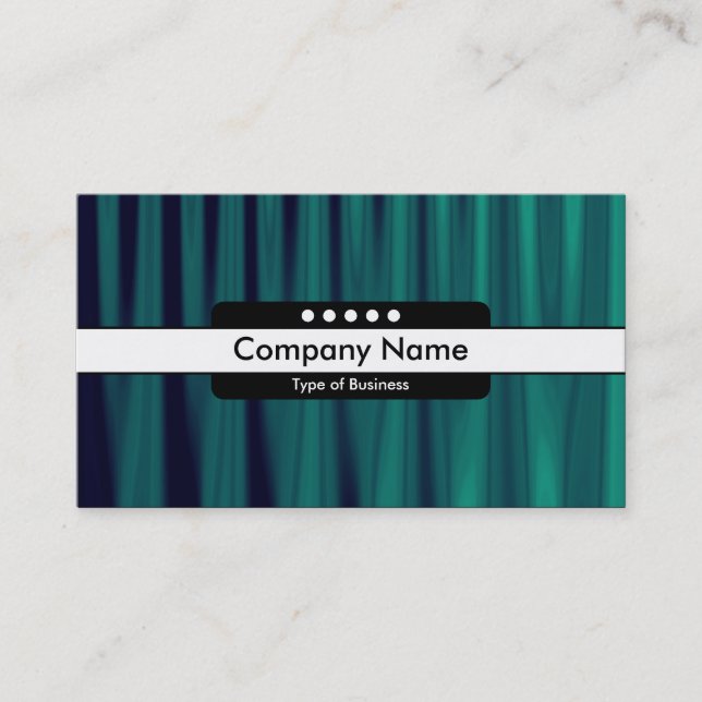 Centre Band 5 Spots - Drapery 03 Business Card (Front)